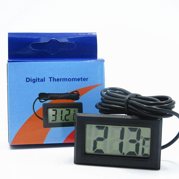 mini small mini digital lcd electronic thermometer combo sensor wired aquarium thermometer fish tank fridge with retail box 
mini small mini digital lcd electronic thermometer combo sensor wired aquarium thermometer fish tank fridge with retail box