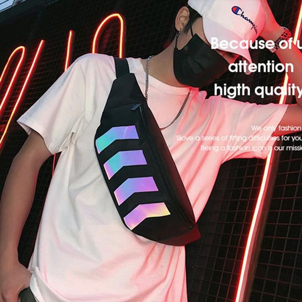 men chest bag reflective waist bag pack men oxford casual travel belt hip hop fanny pack large capacity chest phone pocket
men chest bag reflective waist bag pack men oxford casual travel belt hip hop fanny pack large capacity chest phone pocket