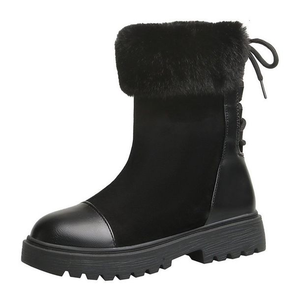 2021 new fashion behind lace shoes water female snowboots teddy warm woman winter mujer boots 7nxi, Black
2021 new fashion behind lace shoes water female snowboots teddy warm woman winter mujer boots 7nxi, Black