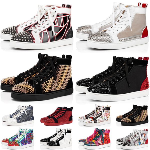 2021 red bottoms shoes for mens women size 5-13 designer platform flat casual shoes red bottom fashion trainers sneakers eur 47, Black
2021 red bottoms shoes for mens women size 5-13 designer platform flat casual shoes red bottom fashion trainers sneakers eur 47, Black