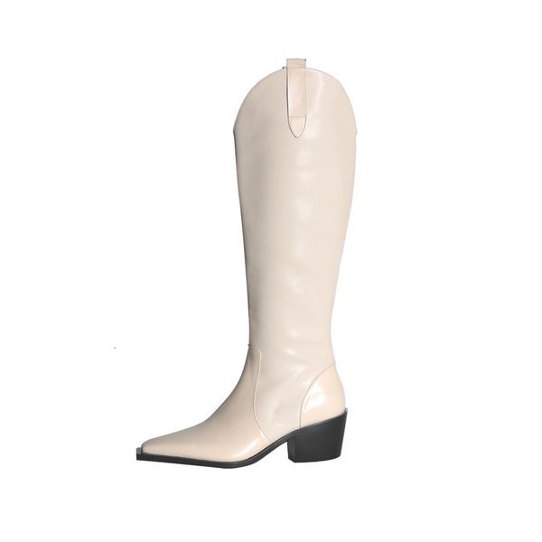 2021 new winter mark at knee time genuine high-toe foot solid women's boots wxjn, Black
2021 new winter mark at knee time genuine high-toe foot solid women's boots wxjn, Black