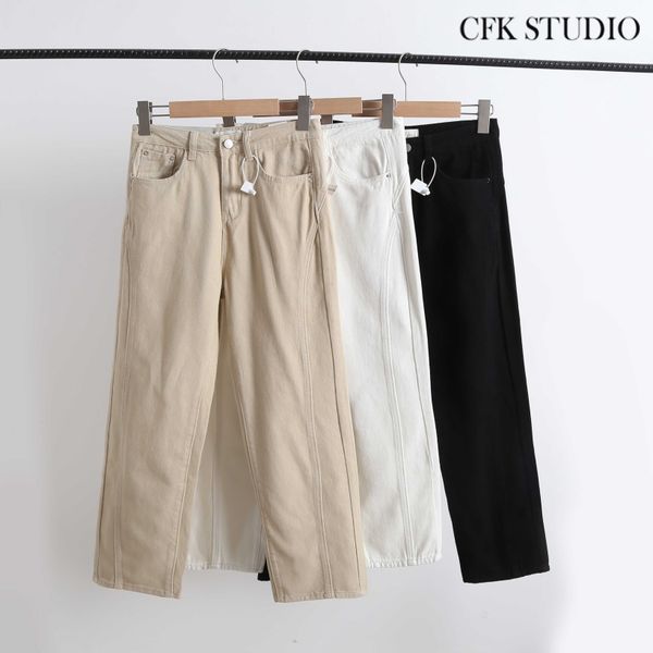 women straight jeans 2020 new high street fashion with high waist solid vintage loose jeans cream long denim pants for women, Blue
women straight jeans 2020 new high street fashion with high waist solid vintage loose jeans cream long denim pants for women, Blue