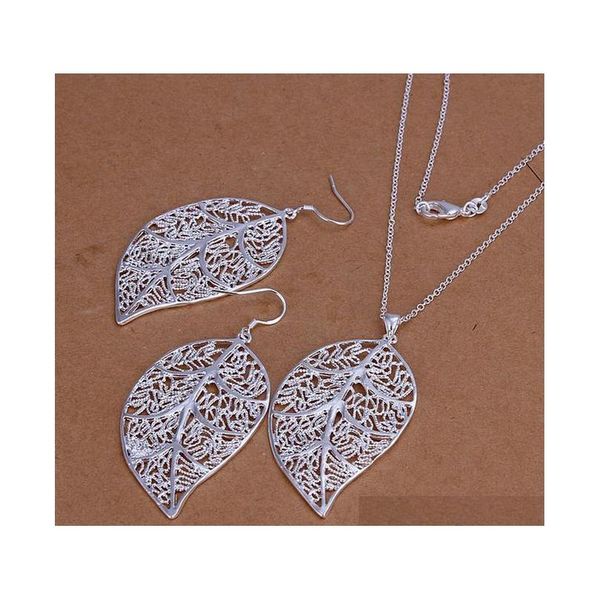 2016 selling christmas gift 925 silver fashion charm tree leaf pendant earring necklace jewelry set 10set/lot 6o7vx
2016 selling christmas gift 925 silver fashion charm tree leaf pendant earring necklace jewelry set 10set/lot 6o7vx