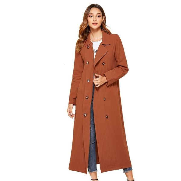 women fashion european american style women's windbreaker double breasted overcoat orange turn-down collar long coat, Tan;black
women fashion european american style women's windbreaker double breasted overcoat orange turn-down collar long coat, Tan;black