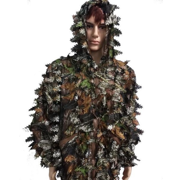 hunting sets clothes 3d bionic ghillie suits yowie sniper birdwatch camouflage clothing jacket and pants, Camo
hunting sets clothes 3d bionic ghillie suits yowie sniper birdwatch camouflage clothing jacket and pants, Camo