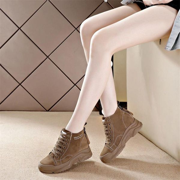 boots women's inner increase women shoes wedge heel wild short zapatos de mujer winter, Black
boots women's inner increase women shoes wedge heel wild short zapatos de mujer winter, Black