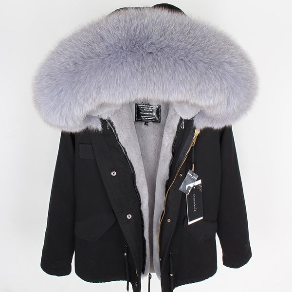 monclair real fur coat new fashion real fox fur collar winter womens clothing removable thickened jacket short pike coat goose, Black
monclair real fur coat new fashion real fox fur collar winter womens clothing removable thickened jacket short pike coat goose, Black
