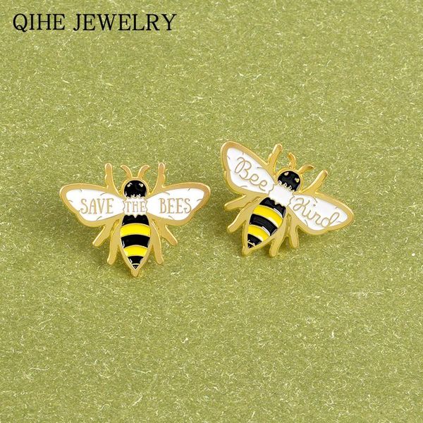 pins, brooches bee kind save the bees pin honey yellow soft enamel lapel cartoon animal for women men badges wholesale, Gray
pins, brooches bee kind save the bees pin honey yellow soft enamel lapel cartoon animal for women men badges wholesale, Gray