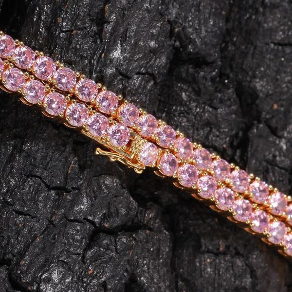 chains luxury dazzling 4mm pink zircon chain necklace women charming iced out hip hop jewelry party banquet gifts for, Silver
chains luxury dazzling 4mm pink zircon chain necklace women charming iced out hip hop jewelry party banquet gifts for, Silver