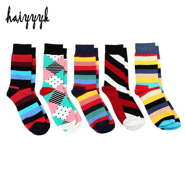 men's socks combed cotton colorful stripe compression happy dress men big size 39-46 no box, Black
men's socks combed cotton colorful stripe compression happy dress men big size 39-46 no box, Black