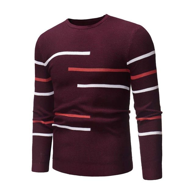 men's sweaters zogaa mens knitted men long sleeve solidstriped pattern round collar knitwear male casual warm soft base pullovers, White;black
men's sweaters zogaa mens knitted men long sleeve solidstriped pattern round collar knitwear male casual warm soft base pullovers, White;black