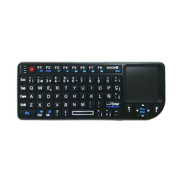 a8 spanish wireless keyboard air mouse 2.4g mini touchpad white backlit for speech projector plug and play
a8 spanish wireless keyboard air mouse 2.4g mini touchpad white backlit for speech projector plug and play