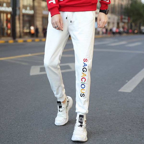 spring casual loose casual sports sports pants pants korean large men's wear pdu63, Blue
spring casual loose casual sports sports pants pants korean large men's wear pdu63, Blue