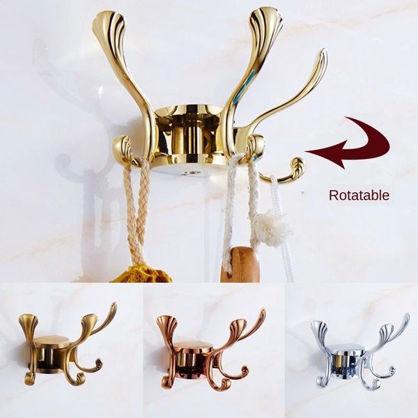 robe hooks europe rotation three gold wall clothes rack cloth hook for bathroom accessory key hanger wy526261
robe hooks europe rotation three gold wall clothes rack cloth hook for bathroom accessory key hanger wy526261