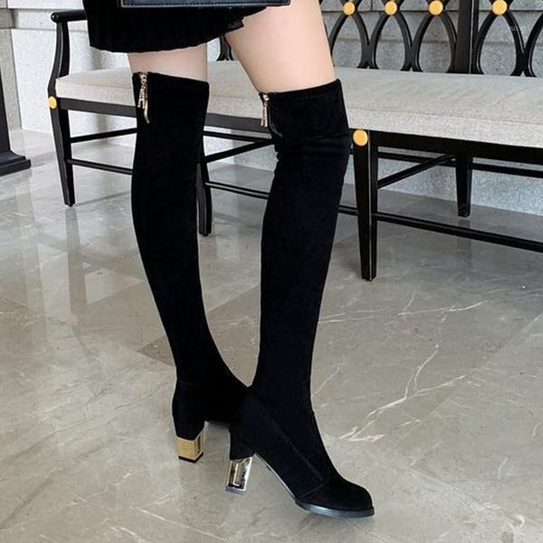 black fashion women over-the-knee boots short plush female boots autumn winter knee high heels long woman1
black fashion women over-the-knee boots short plush female boots autumn winter knee high heels long woman1
