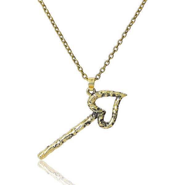 trend personality bronze pendant necklace retro style love magic wand men and women children universal pendant necklace jewelry, Silver
trend personality bronze pendant necklace retro style love magic wand men and women children universal pendant necklace jewelry, Silver