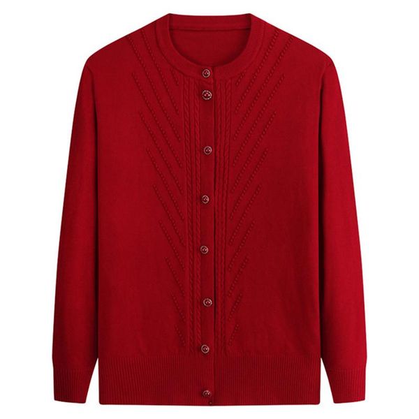 middle-aged and elderly women's sweaters new 2021 spring sweater cardigan long sleeve thin section knitted coat outerwear 4xl, White
middle-aged and elderly women's sweaters new 2021 spring sweater cardigan long sleeve thin section knitted coat outerwear 4xl, White
