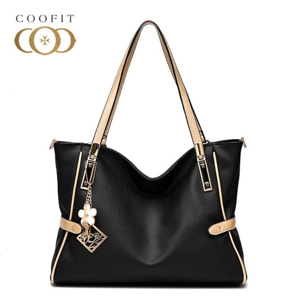 coofit fashionable womens casual handbags lady totes bags large capacity shoulder bag with hardware pendants
coofit fashionable womens casual handbags lady totes bags large capacity shoulder bag with hardware pendants