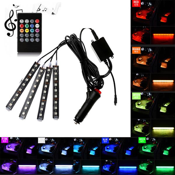 4pcs car rgb usb led strip light interior styling decorative atmosphere lamps strip led with remote voice controlled rhythm lamp
4pcs car rgb usb led strip light interior styling decorative atmosphere lamps strip led with remote voice controlled rhythm lamp