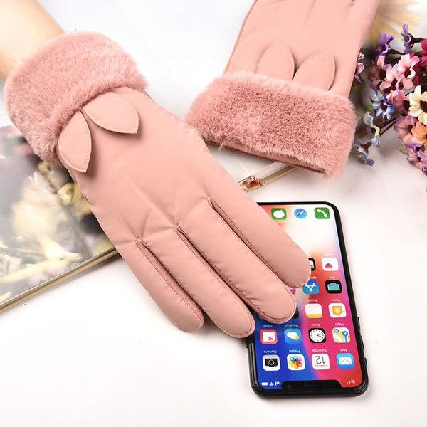 five fingers gloves autumn and winter warm ladies gloves, leisure plus velvet, non-slip, wind cold, cute, cloth, cycling cotton, Blue;gray
five fingers gloves autumn and winter warm ladies gloves, leisure plus velvet, non-slip, wind cold, cute, cloth, cycling cotton, Blue;gray
