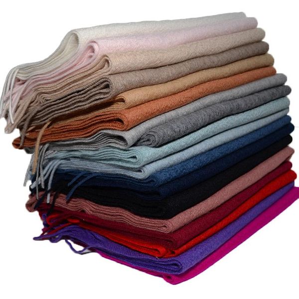 winter 100% cashmere scarf women warm neck wool scarf fashion lady thicken plain men shawl wrap, Blue;gray
winter 100% cashmere scarf women warm neck wool scarf fashion lady thicken plain men shawl wrap, Blue;gray