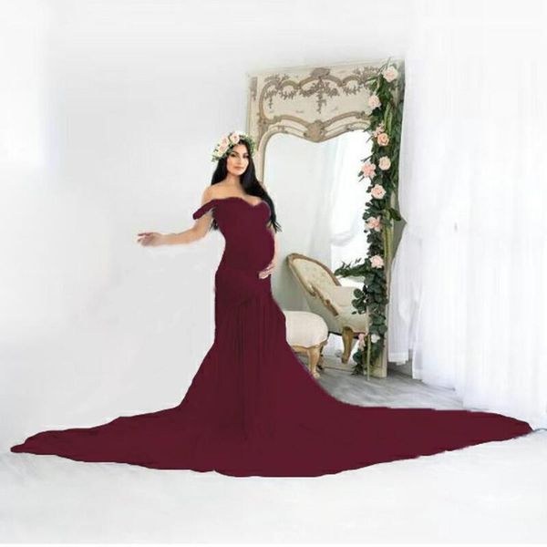maternity dresses shoulderless long dress pregnant women summer elegant pregnancy po shoot pography props baby shower clothes, White
maternity dresses shoulderless long dress pregnant women summer elegant pregnancy po shoot pography props baby shower clothes, White