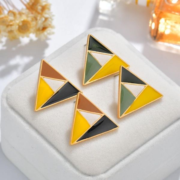 stud fashion jewelry cute triangle earrings unique design small geometric gifts accessories party, Golden;silver
stud fashion jewelry cute triangle earrings unique design small geometric gifts accessories party, Golden;silver