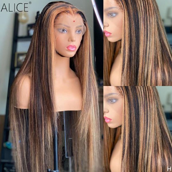 alice highlight straight t-part lace front human hair wigs scalp closure wigs 150% density non-remy, Black;brown
alice highlight straight t-part lace front human hair wigs scalp closure wigs 150% density non-remy, Black;brown