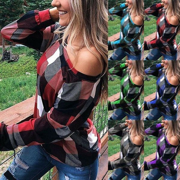 fashion womens and blouses female casual matching color long sleeve button loose plaid shirt blusas mujer de moda 2019, White
fashion womens and blouses female casual matching color long sleeve button loose plaid shirt blusas mujer de moda 2019, White