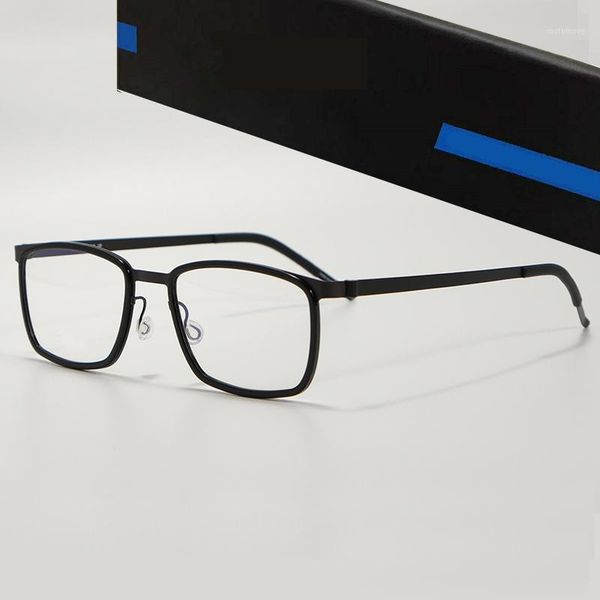 fashion sunglasses frames 2021 lightweight titanium alloy eyeglasses for men classic square prescription women's eye glasses myopia opt, Black
fashion sunglasses frames 2021 lightweight titanium alloy eyeglasses for men classic square prescription women's eye glasses myopia opt, Black