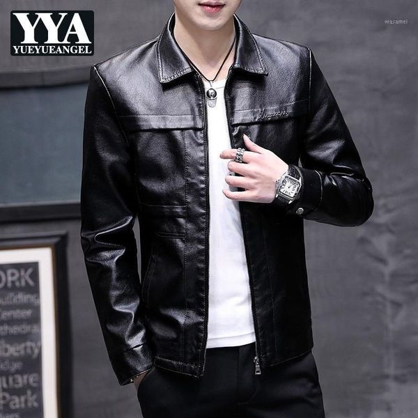 black pu leather jacket men zipper square collar slim casual business jacket spring autumn street short biker coat plus size 4xl1
black pu leather jacket men zipper square collar slim casual business jacket spring autumn street short biker coat plus size 4xl1