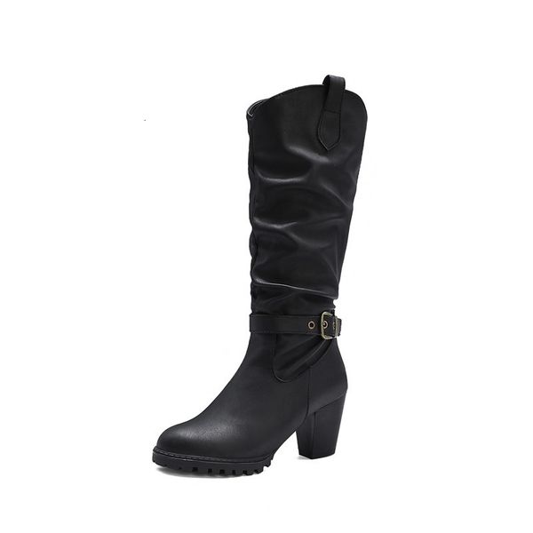 new arrival 2021 knee-high high toe heels foot ladies winter shoes solid women's boots 2vrf, Black
new arrival 2021 knee-high high toe heels foot ladies winter shoes solid women's boots 2vrf, Black