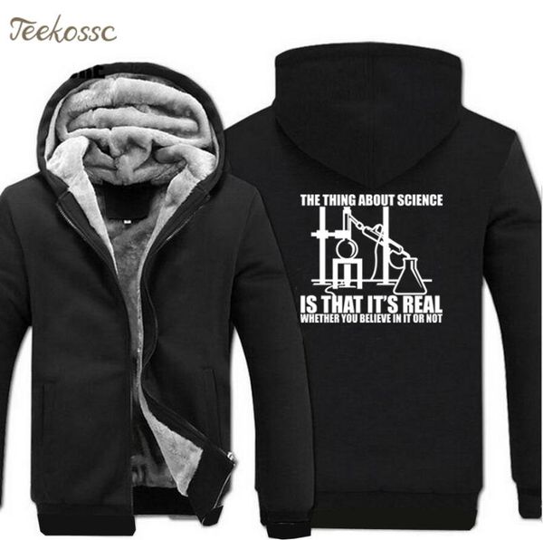 the thing about science is that it's real whether you believe in it or not funny hoodie sweatshirts winter fleece men thick coat, Black
the thing about science is that it's real whether you believe in it or not funny hoodie sweatshirts winter fleece men thick coat, Black