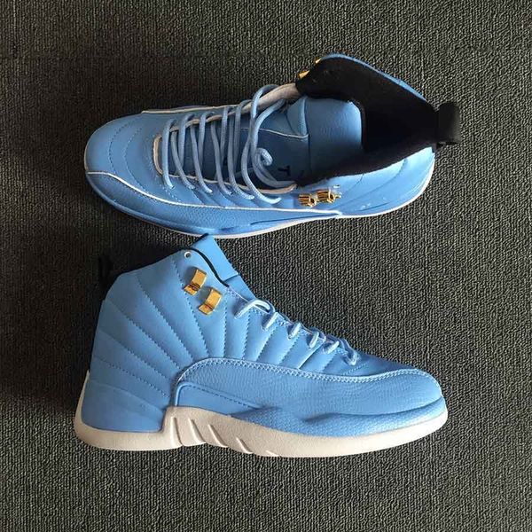 with box 12 gs men basketball shoes university blue metallic gold black sports shoes mens playoffs sneakers 130690-430, White;red
with box 12 gs men basketball shoes university blue metallic gold black sports shoes mens playoffs sneakers 130690-430, White;red