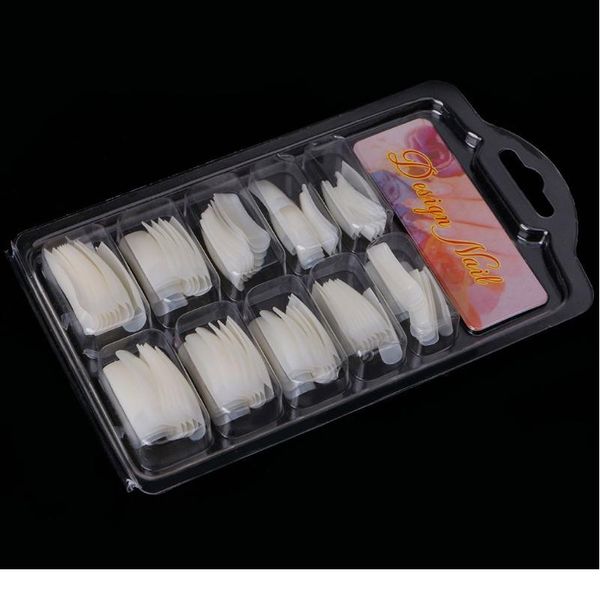 100pcs natural/clear french acrylic false nail art fingernail full/half tips box for finger plastic manicure a jllfye, Silver
100pcs natural/clear french acrylic false nail art fingernail full/half tips box for finger plastic manicure a jllfye, Silver