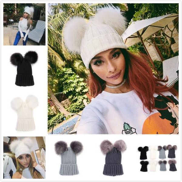 baby double fur ball cap pom poms winter warm hat for women girl hat knitted beanies cap crochet hat brand new thick wmthpt yyysports, Black;white
baby double fur ball cap pom poms winter warm hat for women girl hat knitted beanies cap crochet hat brand new thick wmthpt yyysports, Black;white
