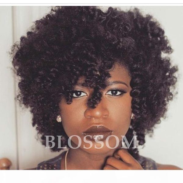 bob full wigs for black woman human afro kinky curly hair wigs short none lace wigs with baby hair fast ing, Black;brown
bob full wigs for black woman human afro kinky curly hair wigs short none lace wigs with baby hair fast ing, Black;brown