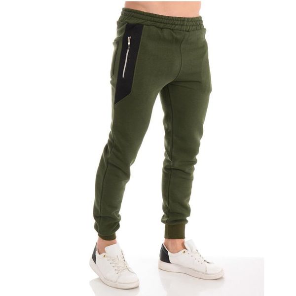2021 harajuku spring summer casual man's pants summer pocket patchwork sportswear man fashion jogging pants for male#4, Black