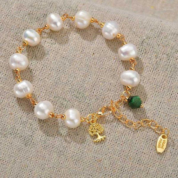 new natural freshwater pearls life of tree pendants bracelet bangles for women real pearl green stone dangles bracelets jewelry1, Golden;silver
new natural freshwater pearls life of tree pendants bracelet bangles for women real pearl green stone dangles bracelets jewelry1, Golden;silver
