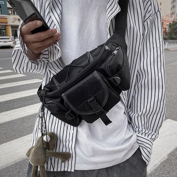 waist bag tooling trend fanny pack banana bags multifunction women crossbody waist pack streetwear hip hop chest bag 
waist bag tooling trend fanny pack banana bags multifunction women crossbody waist pack streetwear hip hop chest bag