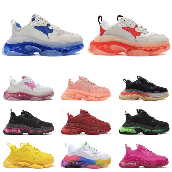 triple s clear sole men women platform shoes fashion paris sneakers black white neon green red mens trainers casual jogging walking
triple s clear sole men women platform shoes fashion paris sneakers black white neon green red mens trainers casual jogging walking