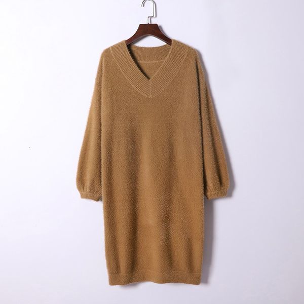 2021 new v neck long sleeve sweater dress women autumn winter loose tunic knitted casual clothes above knee mini solid dresses 4y7e, White;black
2021 new v neck long sleeve sweater dress women autumn winter loose tunic knitted casual clothes above knee mini solid dresses 4y7e, White;black