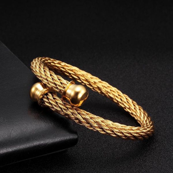 мужчины мужчины gold chain link шарм браслеты из нержавеющей стали плетеный открытый манжеты sporty моды браслеты браслеты, Black
мужчины мужчины gold chain link шарм браслеты из нержавеющей стали плетеный открытый манжеты sporty моды браслеты браслеты, Black