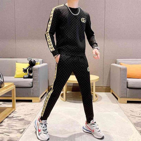 men's tracksuits sportswear men's autumn and winter korean fashion sweater handsome leisure two-piece set zfjr, Gray
men's tracksuits sportswear men's autumn and winter korean fashion sweater handsome leisure two-piece set zfjr, Gray
