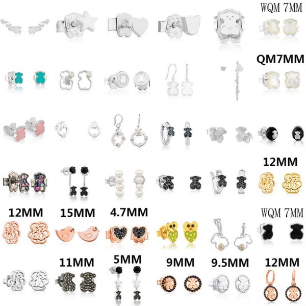 2021 new 100% 925 sterling silver bear stud earrings classic pierced stud earrings jewelry manufacturers wholesale, Golden;silver
2021 new 100% 925 sterling silver bear stud earrings classic pierced stud earrings jewelry manufacturers wholesale, Golden;silver