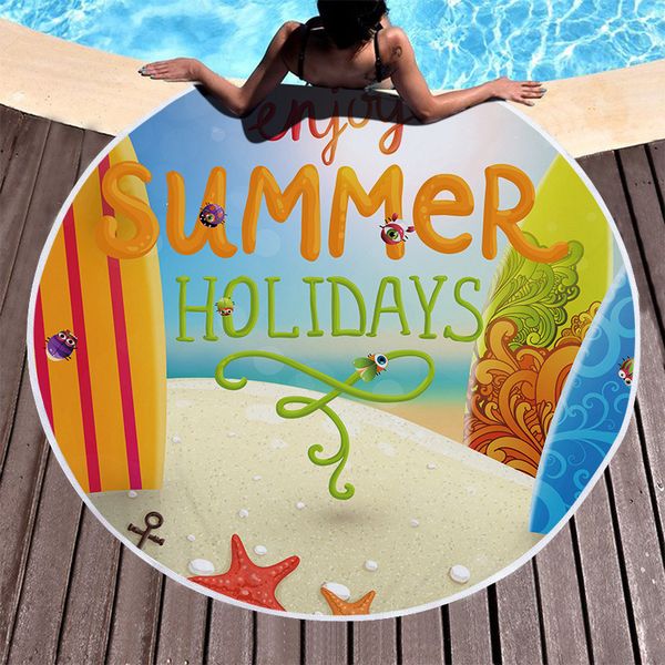 enjoy sunmmer holiday beach towel with tassel round shaped printed camping picnic pads fitness yoga mat diameter 150cm 26ql e19
enjoy sunmmer holiday beach towel with tassel round shaped printed camping picnic pads fitness yoga mat diameter 150cm 26ql e19