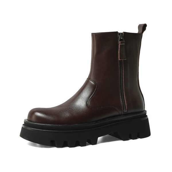 elegant winter 2021 women genuine leather ankle boots new arrival thick heels autumn party working shoes woman 823s, Black
elegant winter 2021 women genuine leather ankle boots new arrival thick heels autumn party working shoes woman 823s, Black