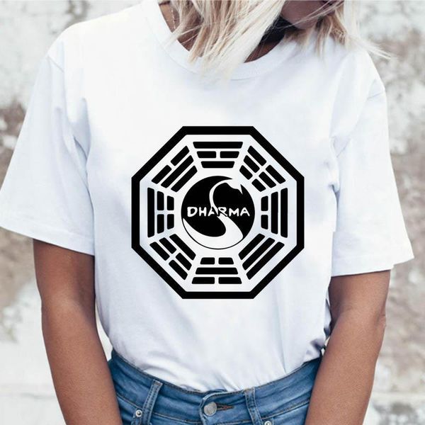 dharma initiative t shirt korean women tees clothing female graphic t-shirt for funny harajuku ulzzang tshirt, White
dharma initiative t shirt korean women tees clothing female graphic t-shirt for funny harajuku ulzzang tshirt, White