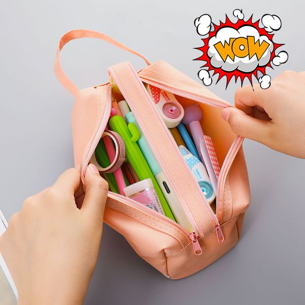 1 PC Large Capacity Fabric Pencil Cases Bags Pouch Creative Pen Box Case School Office Stationary Supplies 05089
1 PC Large Capacity Fabric Pencil Cases Bags Pouch Creative Pen Box Case School Office Stationary Supplies 05089