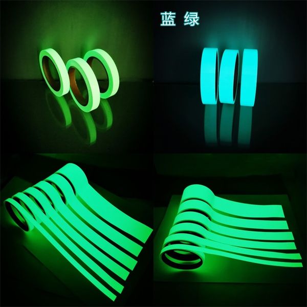2016 Luminous Stripe Adhesive Tapes Home Stage Light Storage Glow Non Slip Safetytape Sticker Multi Specification Solid Color 10 65cy8 M2